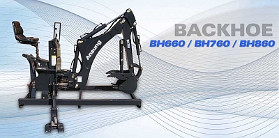 Ansung Backhoes - 3 Point Hitch